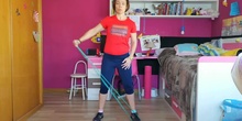 Lateral raise with resistance band