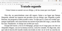 Lengua I Lectura comentada del Lazarillo de Tormes 4 - Tratado segundo