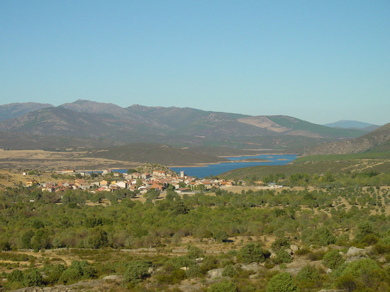 Vista aérea de El Berrueco