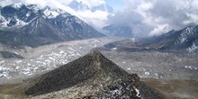 Glaciar pedregoso del Khumbu