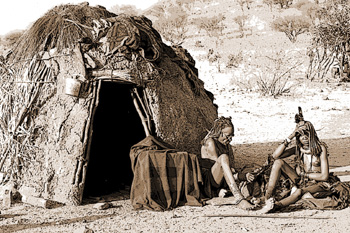 Generaciones Himba, Namibia