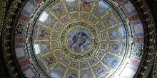 Bóveda de la cúpula de la catedral de San Matías, Budapest, Hung