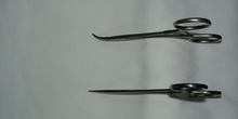 Pinza hemostática Halsted-Mosquito