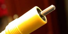 Conector macho, salida de vídeo