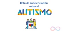 Reto del Autismo: infinito colorido