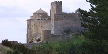 Vista parcial del Castillo de Loarre, Huesca