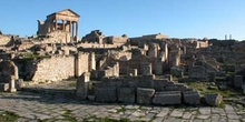 Vista de ruinas