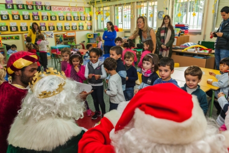 Los RRMM y Papá Noel en INF 4A 13