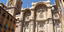 Fachada principal de la Catedral de Granada, Andalucía