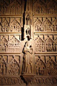 Detalle Capilla de Santa María, Catedral de Tarragona
