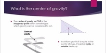 Center of Gravity