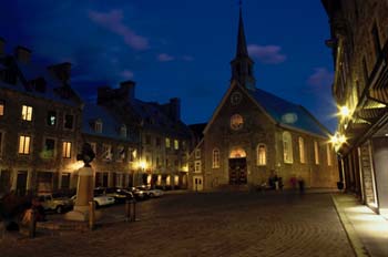 Casco antiguo de Quebec City, Canadá