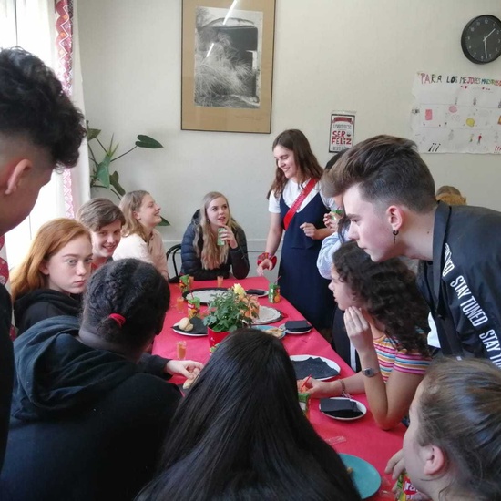 Visita de alumnos daneses al instituto 3