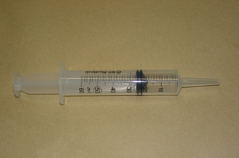 Jeringa de alimentación