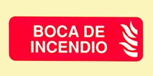 Incendio: boca de incendio rectángular