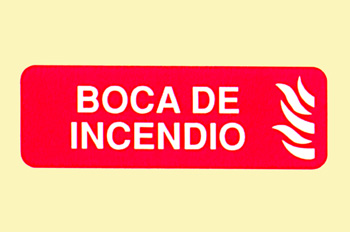 Incendio: boca de incendio rectángular