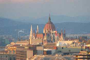 Cúpula del parlamento, Budapest, Hungría