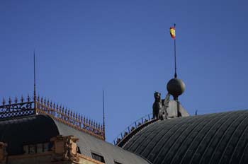 Tejado de la estación de Atocha, Madrid