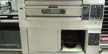 Horno eléctrico con armario de fermentación