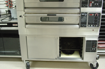 Horno eléctrico con armario de fermentación