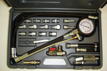 Equipo de comprobación de presión de gasolina