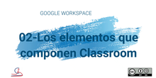 2-Classroom. Elementos que componen Classroom