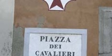 Detalle Plaza de los Caballeros, Pisa