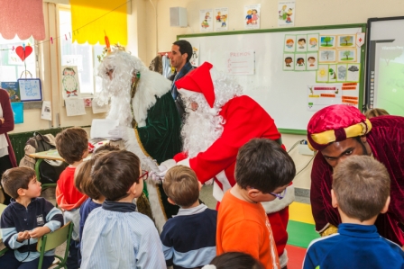 Los RRMM y Papá Noel en INF 5B 10