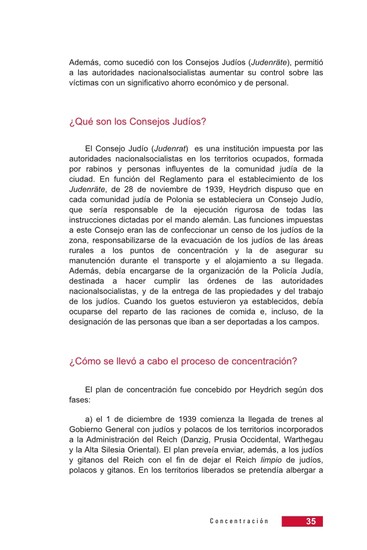 Página 35 de la Guía Didáctica de la Shoá