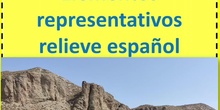 Principales elementos del relieve de España