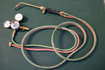 Soldador oxibutano, soplete