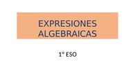Expresiones algebraicas