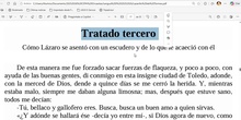 Lengua I Lectura comentada del Lazarillo de Tormes 6 - Tratado tercero (II)