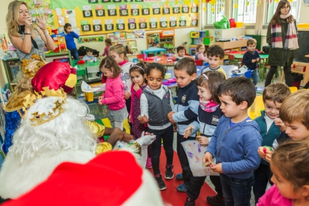 Los RRMM y Papá Noel en INF 4A 7