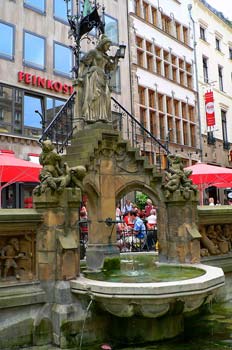 Fuente en Colonia, Alemania