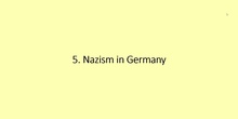 5. Nazism in Germany