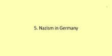 5. Nazism in Germany