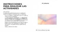 Instrucciones actividades. Actividad 5