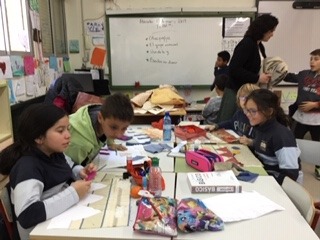 2019_03_20_4ºB_Taller de paisaje con telas_CEIP FDLR_Las Rozas 4