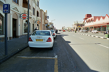 Calle de Swakopmund, Namibia
