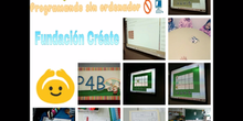 #cervanbot: Infantil con Fundación Créate - Taller Programar sin ordenador (grabado por alumnos)