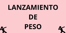 Lanzamiento de peso