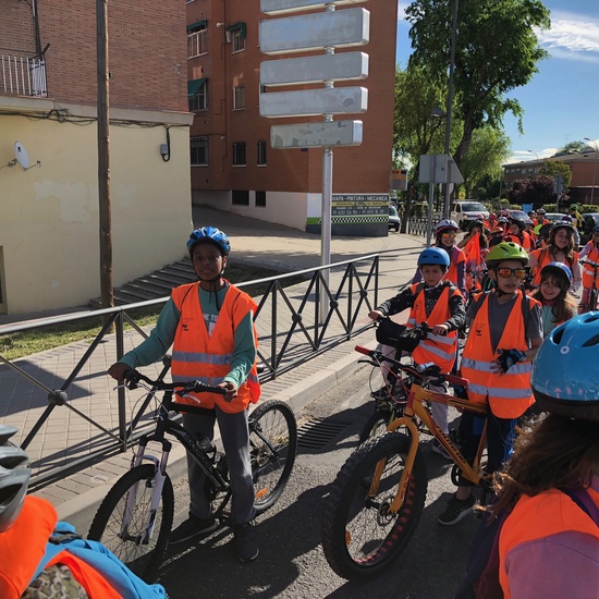 Salida en bicicleta a Polvoranca 20