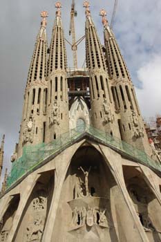 Fachada de la Pasión, Sagrada Familia, Barcelona