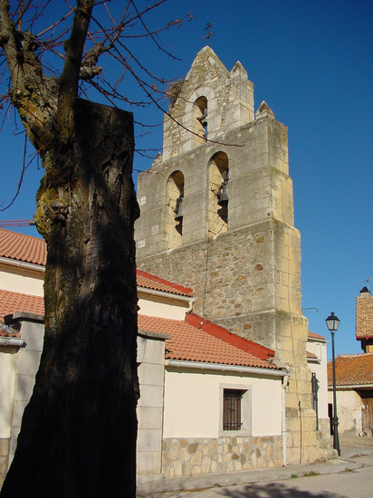 Campanario de iglesia de Rascafría