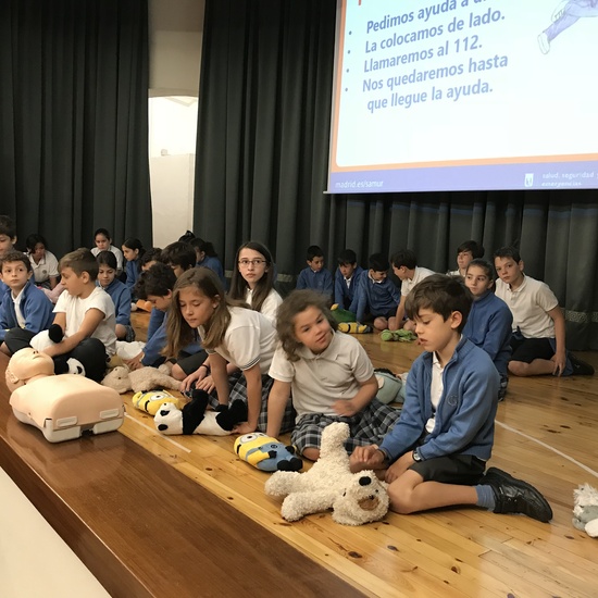 VIsita del SAMUR 4º EP 7