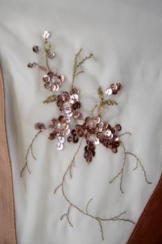 Bordado de lentejuelas