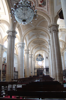 Nave central, Catedral de Baeza, Jaén, Andalucía