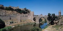 Vista del Puente de Alcántara, Toledo