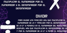 MULTIPLICAR Y DIVIDIR FRACCIONES